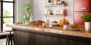 kitchen countertops cleaning