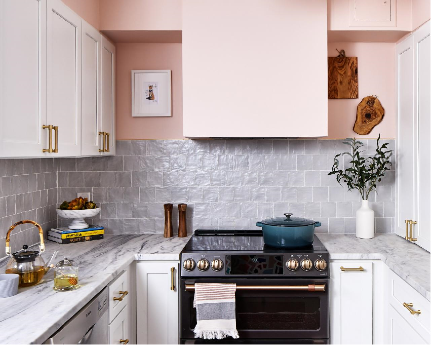 Small and narrow kitchen