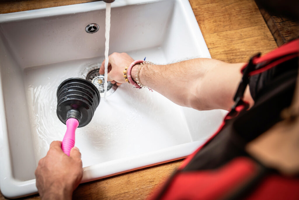 Clean a Drain Naturally