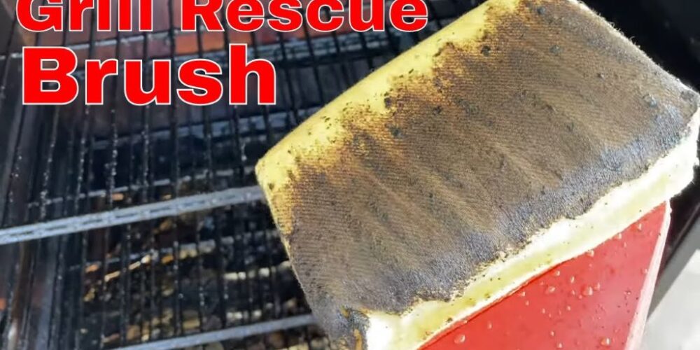 How to Clean Grill Rescue Brush?