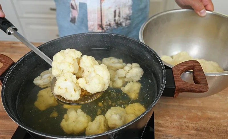 Why cauliflower should be boiled before cooking