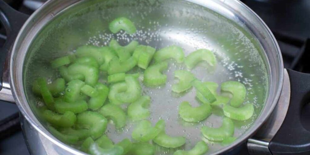 What is the best cooking technique for celery
