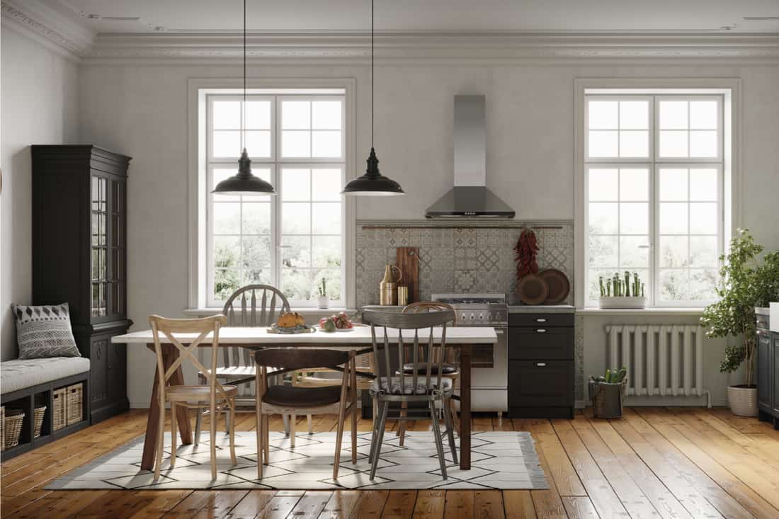 What type of rug is best for hardwood floors?