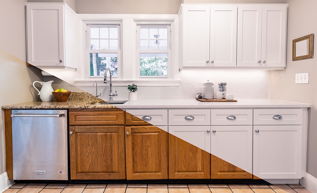 What is the best way to reface kitchen cabinets?