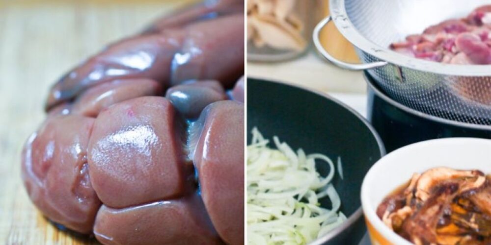 How long to boil a pig's kidney