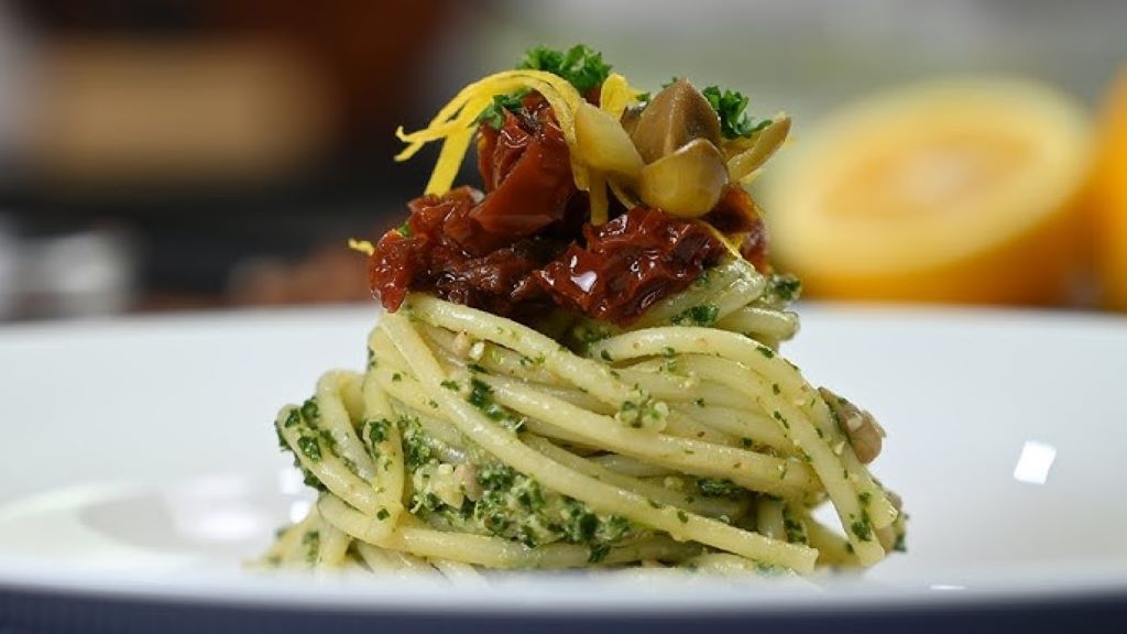What is a serving of fettuccine 