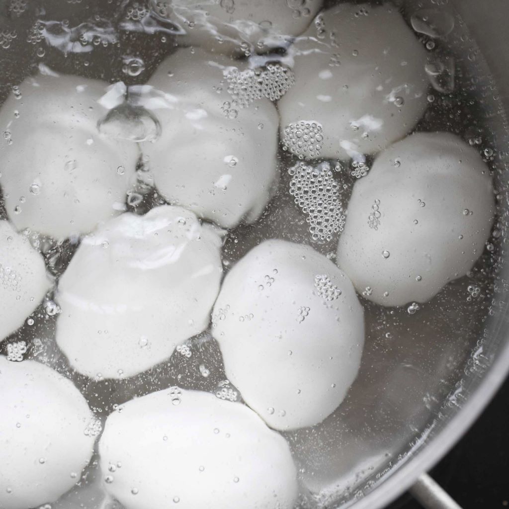 What is the secret to perfect boiled eggs
