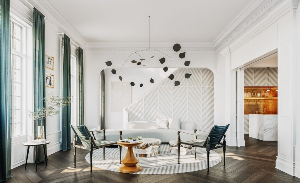 What is modern neoclassical interior design