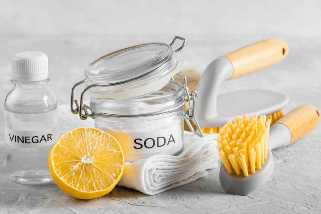 Baking Soda and Vinegar to Clean Drain Pipes