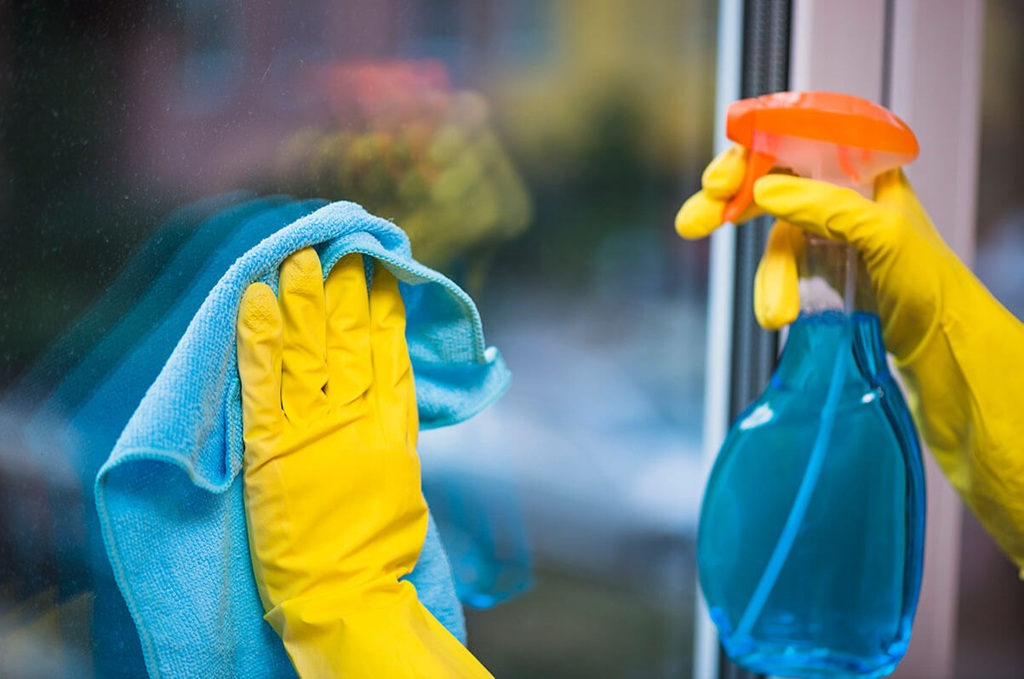 Safely Cleaning Windows